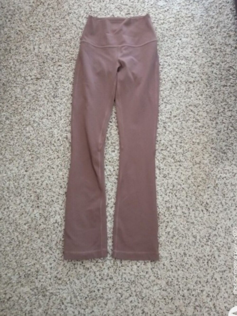 Lululemon Align High-Rise Mini-Flared Pant 32" Dark Oxide Small 4 - Picture 2 of 12
